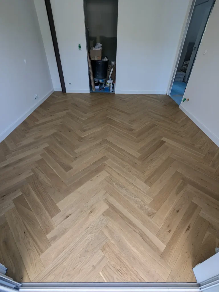 Parquet bois intérieur pose artisanale