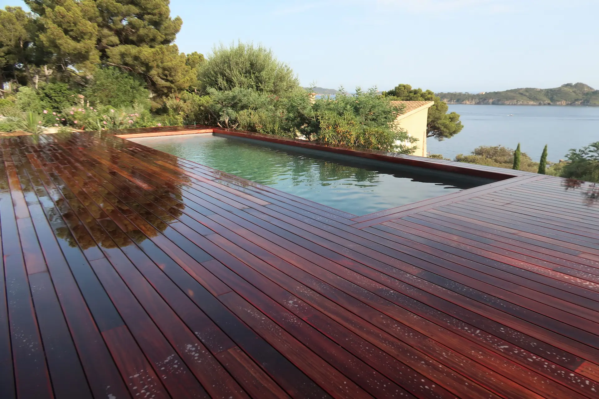 Réalisation terrasse bois par Wanaka Création