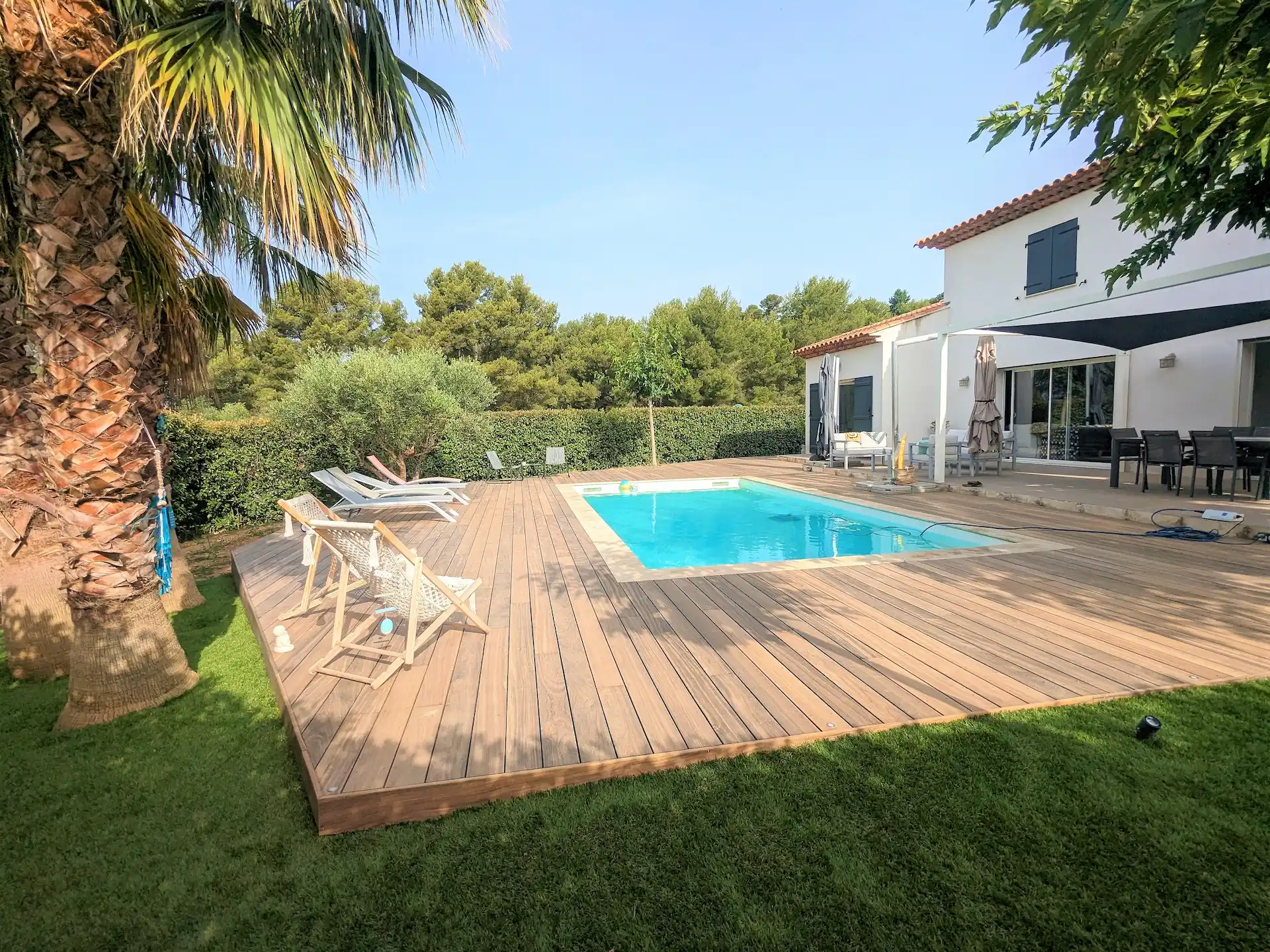 Entretien terrasse bois jardin